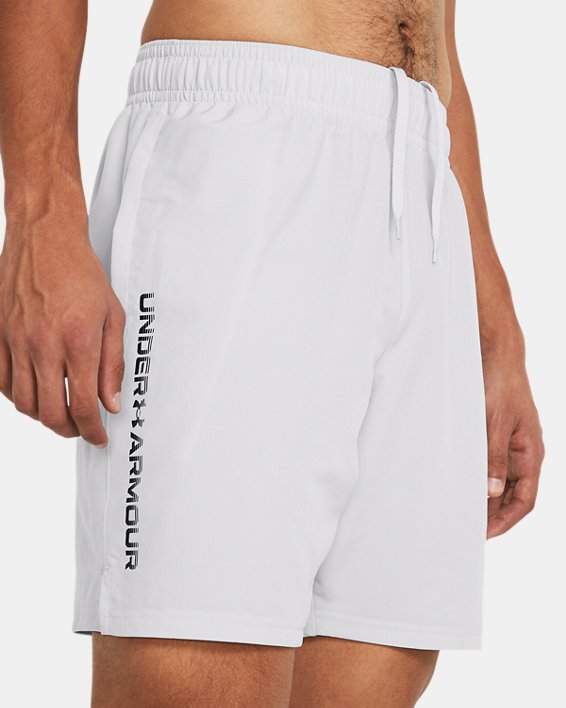 Men's UA Tech™ Woven Wordmark Shorts in Gray image number 3
